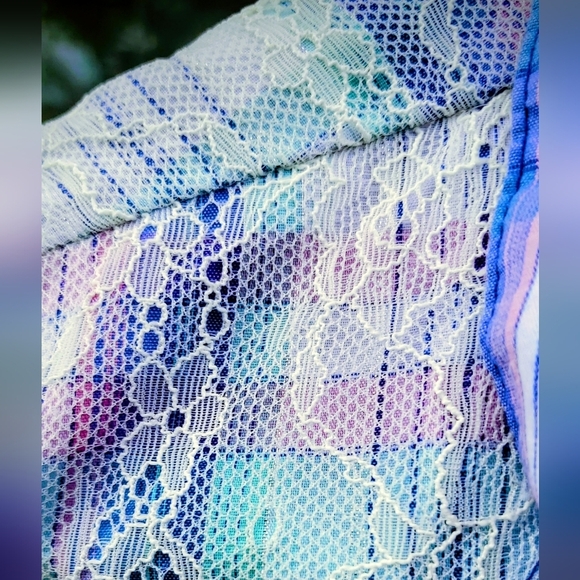 LOT BUNDLE OF 5 Trendy Womens Size 2X TOPS Blouses TUNICS Vibrant Colors SIZE 22 - Picture 13 of 17